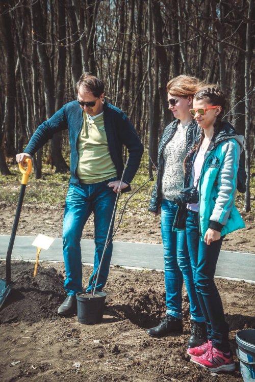 Акция «Посади дерево в Лесково»